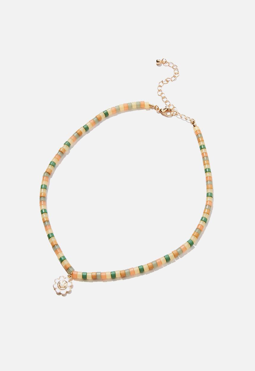 Rubi - Brighter days choker necklace - lcn smiley daisy