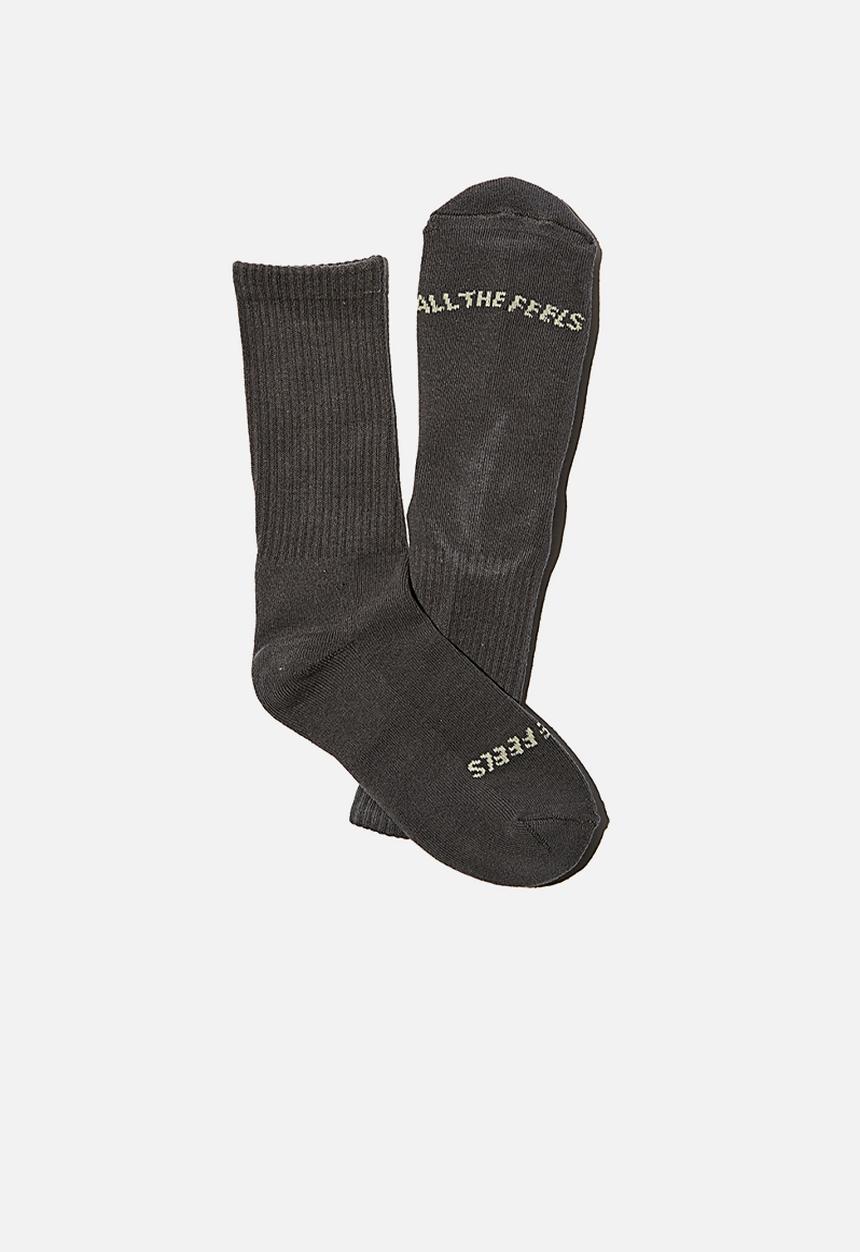 Typo - Staycation sock - black