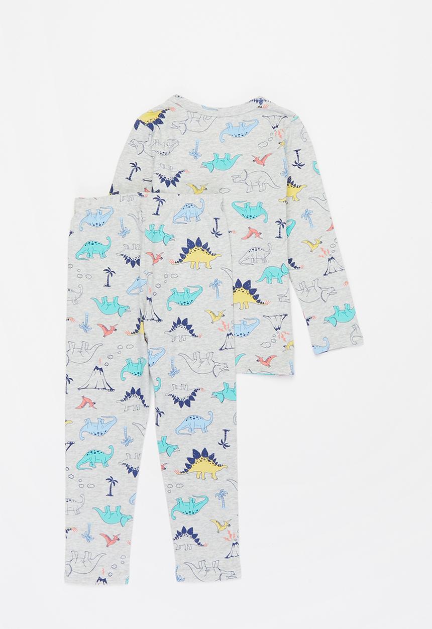 Pop Candy - Boys printed sleep set - grey