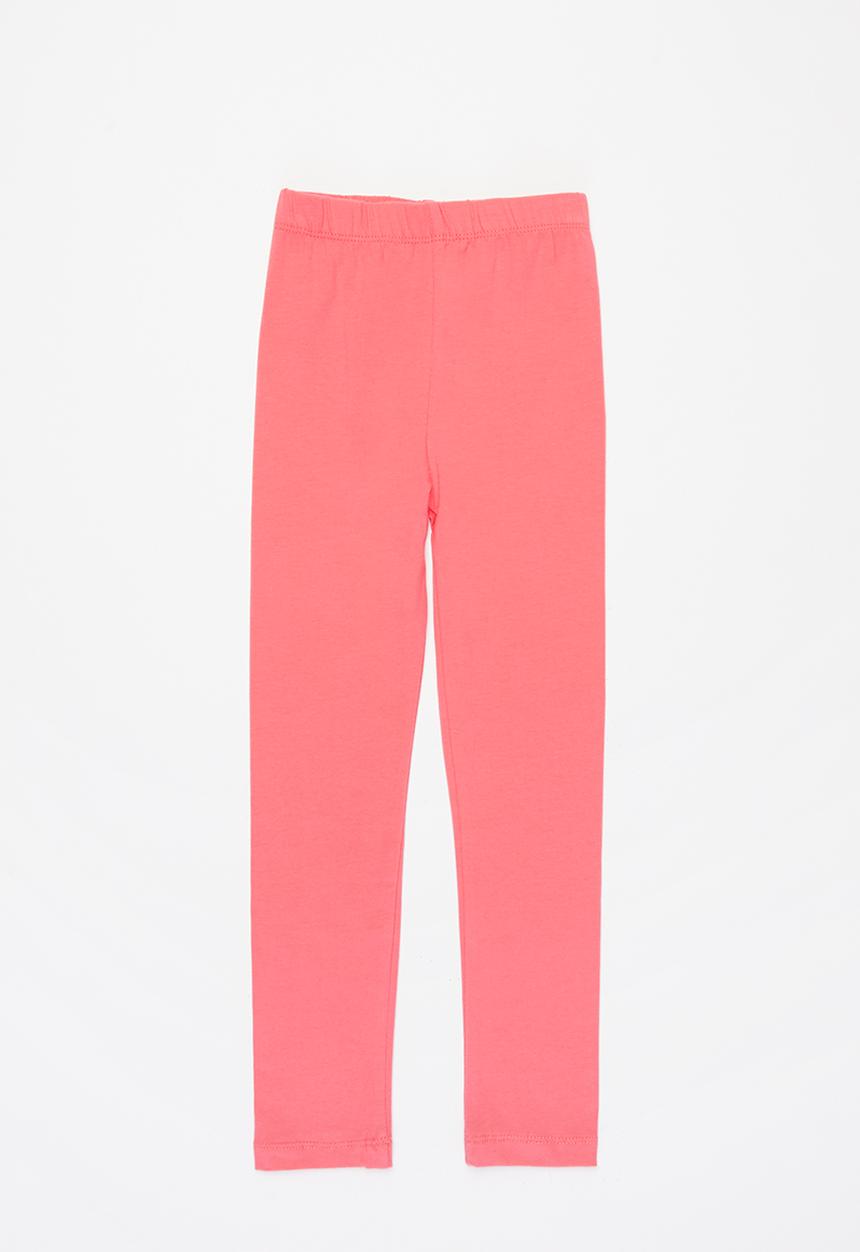 Pop Candy - Girls basic leggings - coral