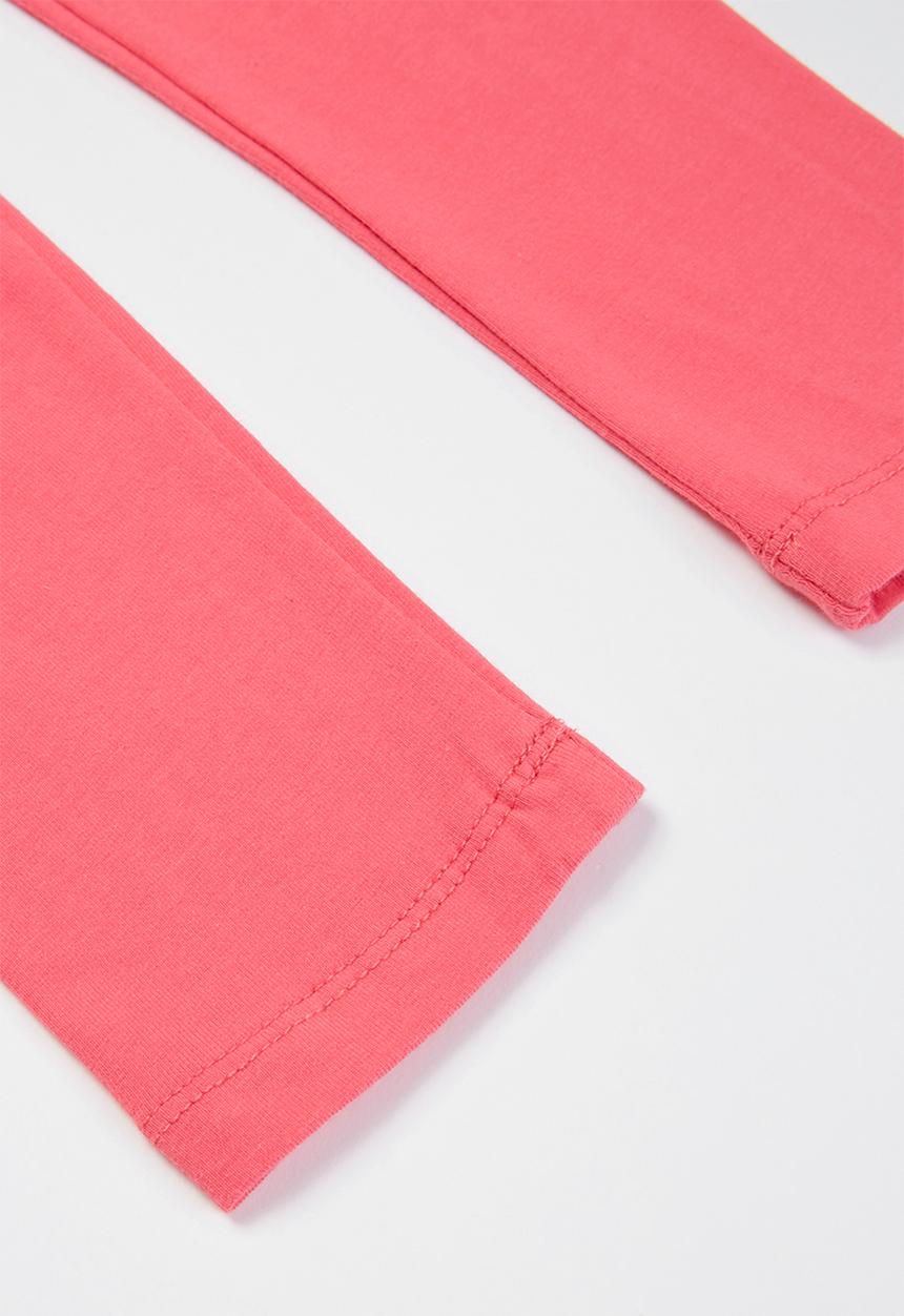Pop Candy - Girls basic leggings - coral