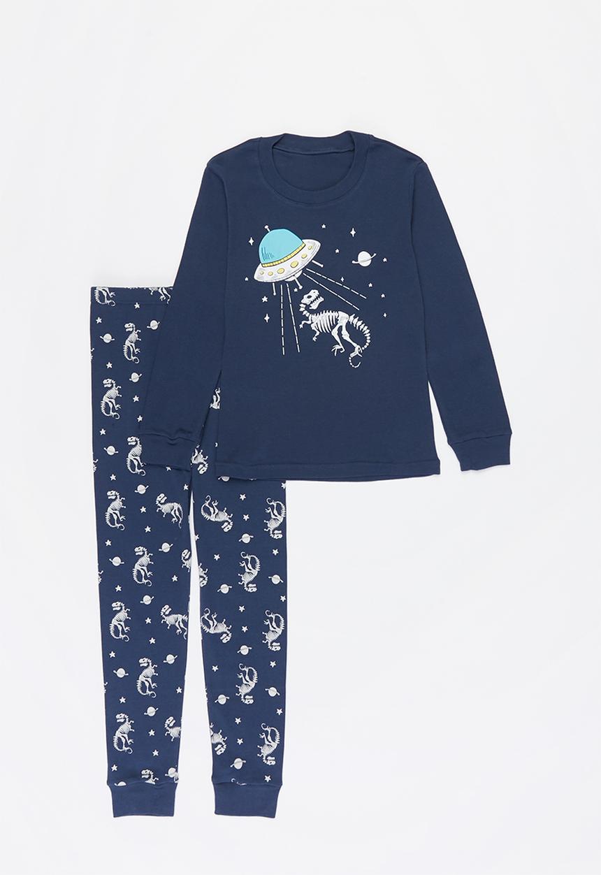 Pop Candy - Boys sleep set - navy & white 