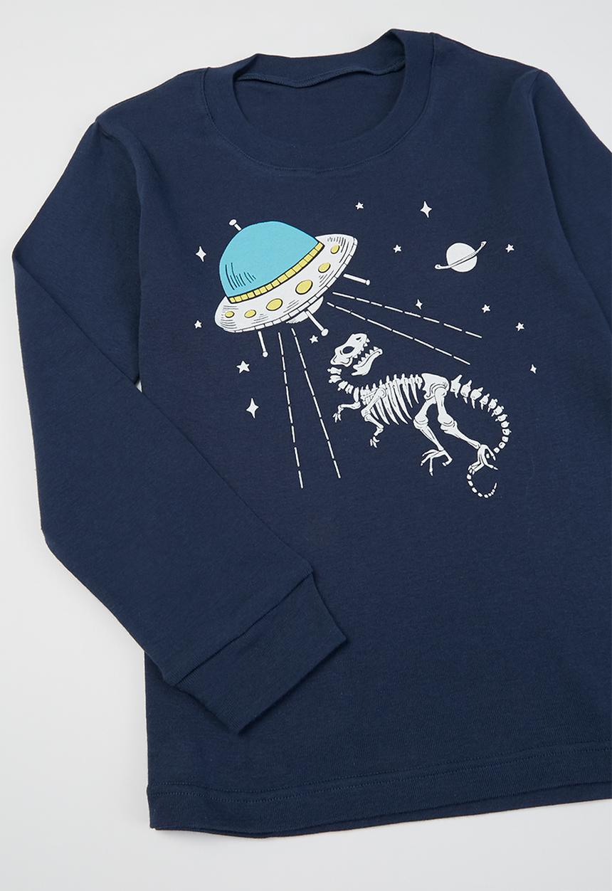 Pop Candy - Boys sleep set - navy & white 