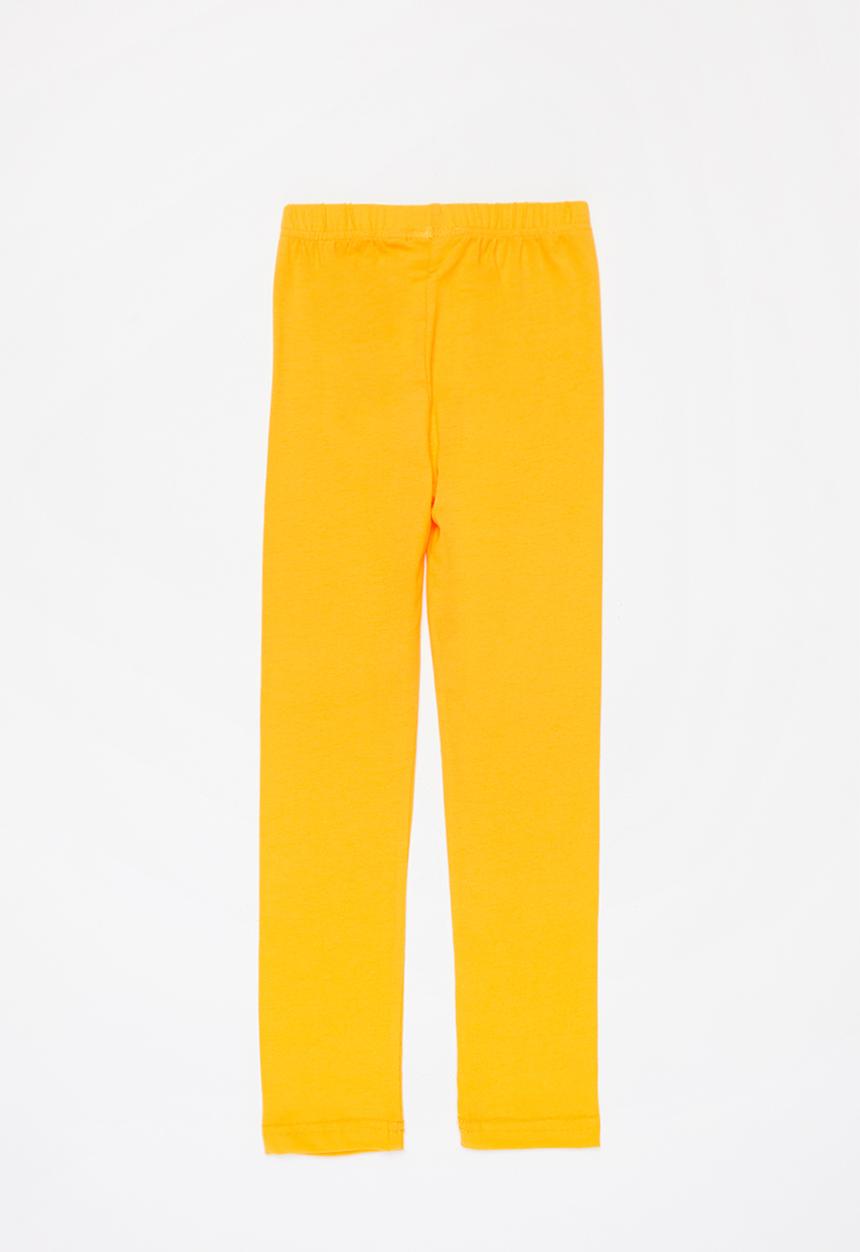 Pop Candy - Girls basic leggings - mustard