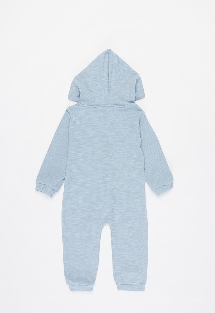 Pop Candy - Bunny ears romper - baby blue