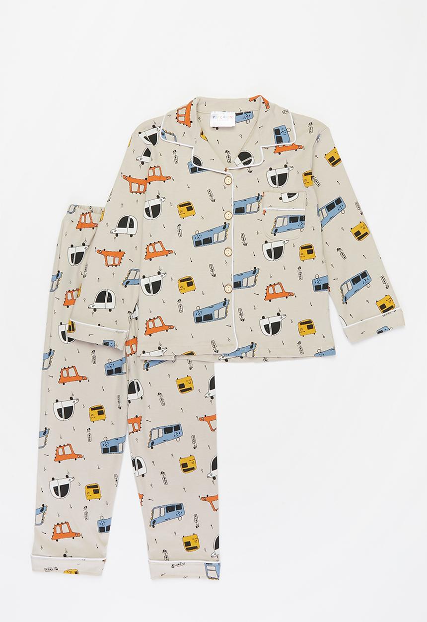 Pop Candy - Boys car pj set - multi 