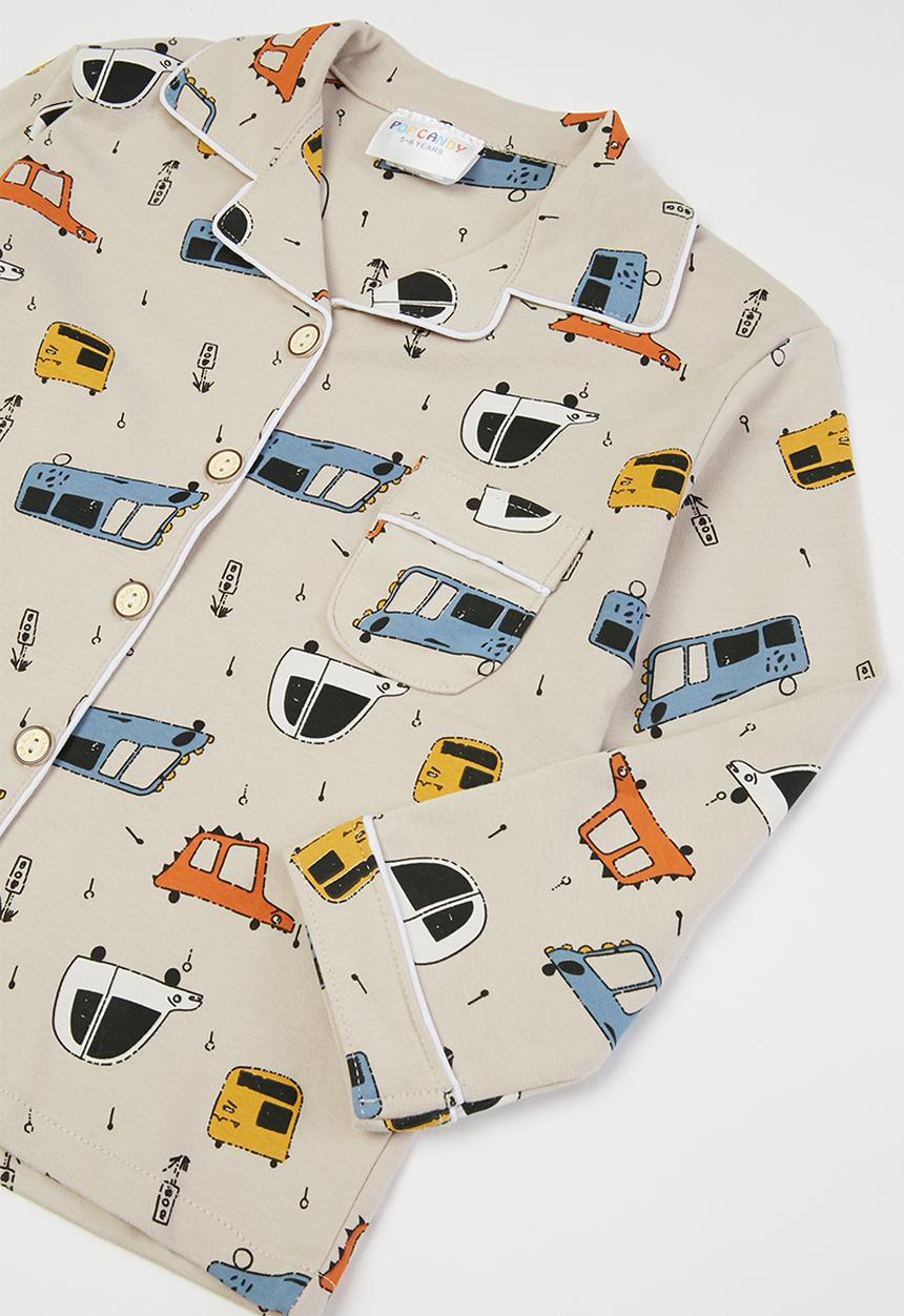 Pop Candy - Boys car pj set - multi 