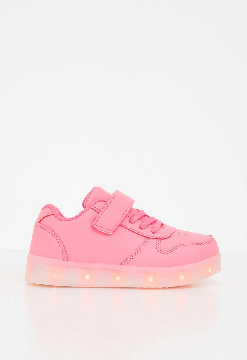 Pop Candy - Light up low top sneaker - pink
