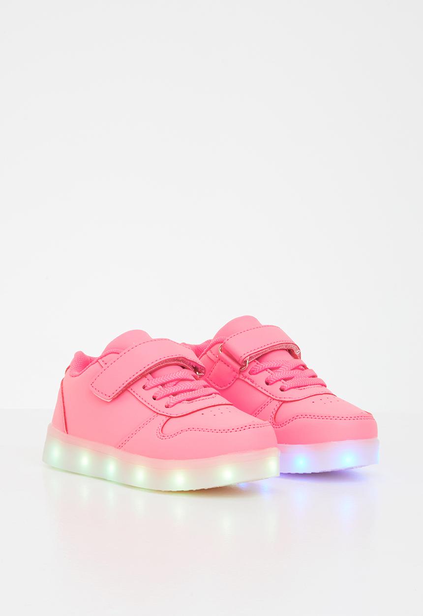 Pop Candy - Light up low top sneaker - pink