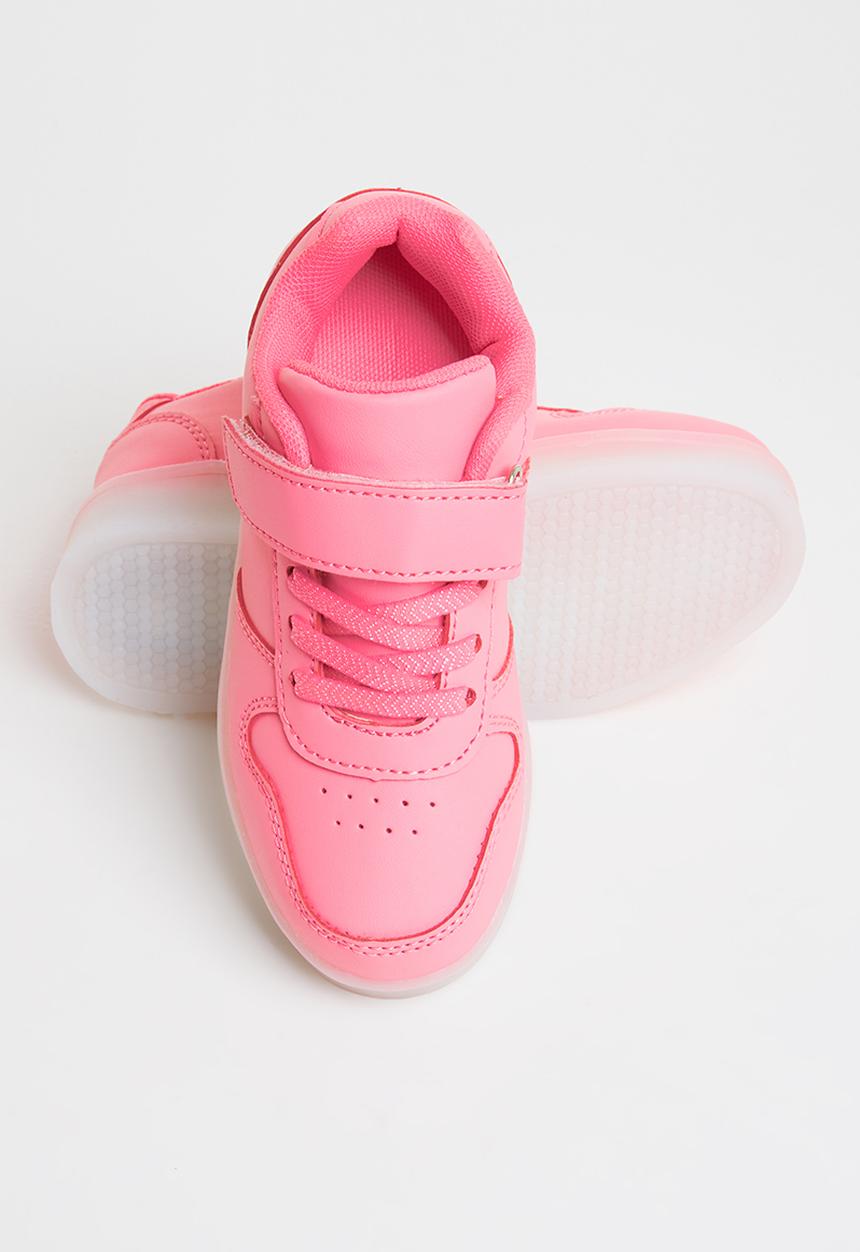 Pop Candy - Light up low top sneaker - pink