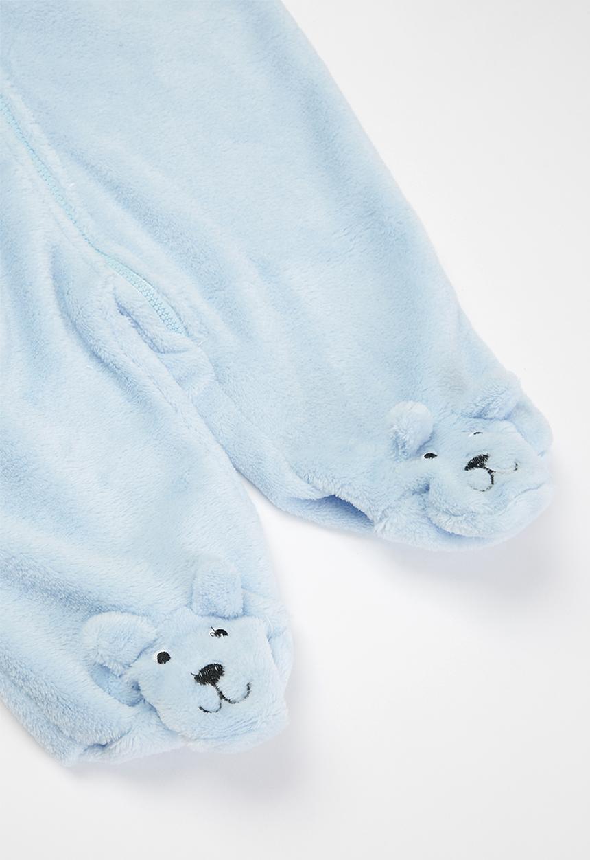 Pop Candy - Hooded sleepsuit - blue