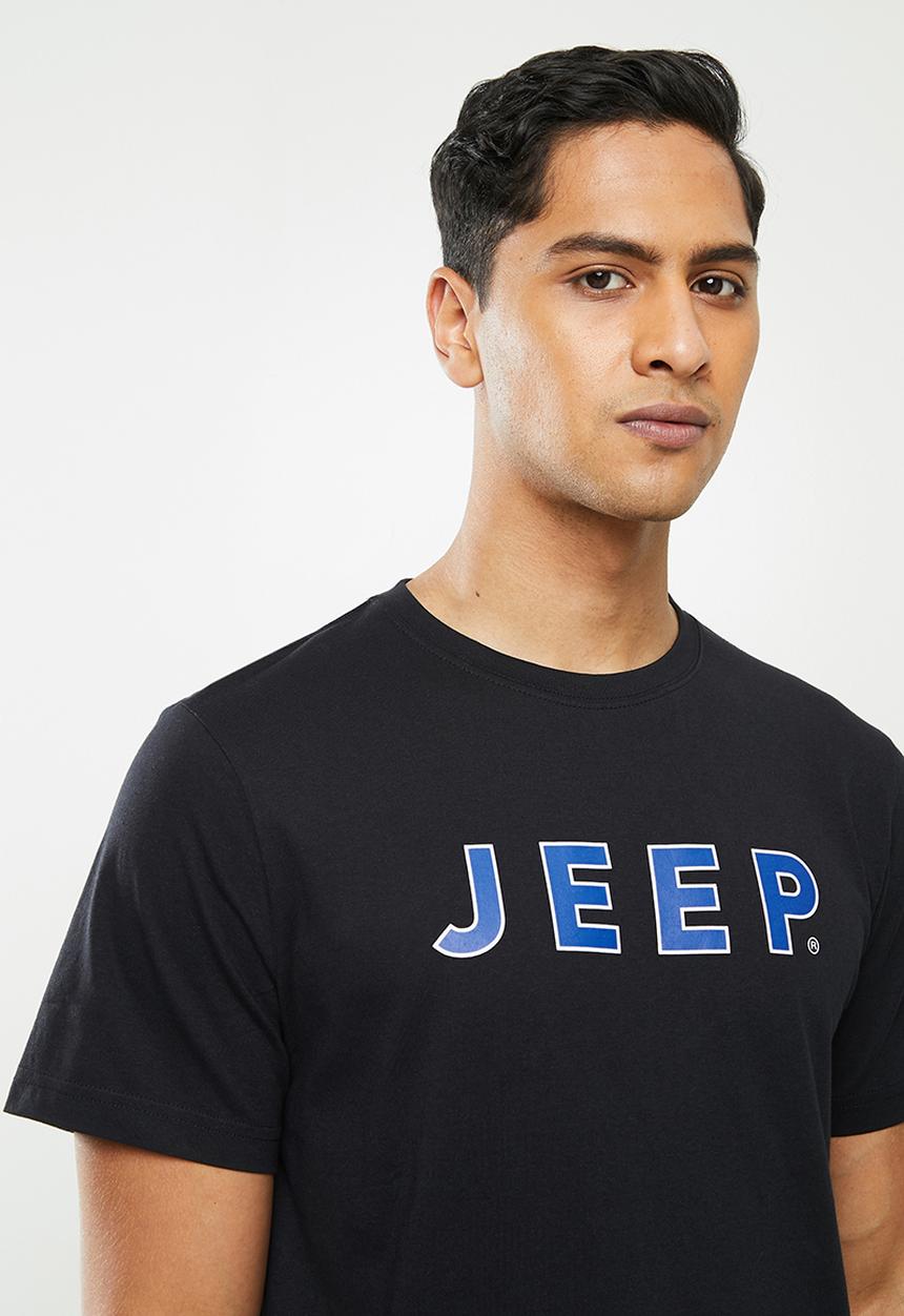 JEEP - Barry logo short sleeve tee - black