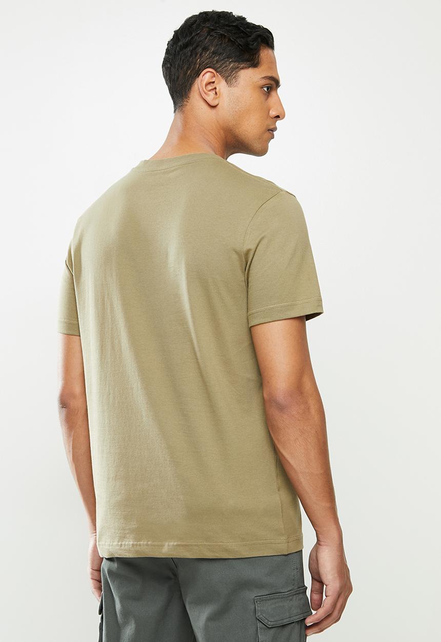 JEEP - Bevan short sleeve graphic tee - brown