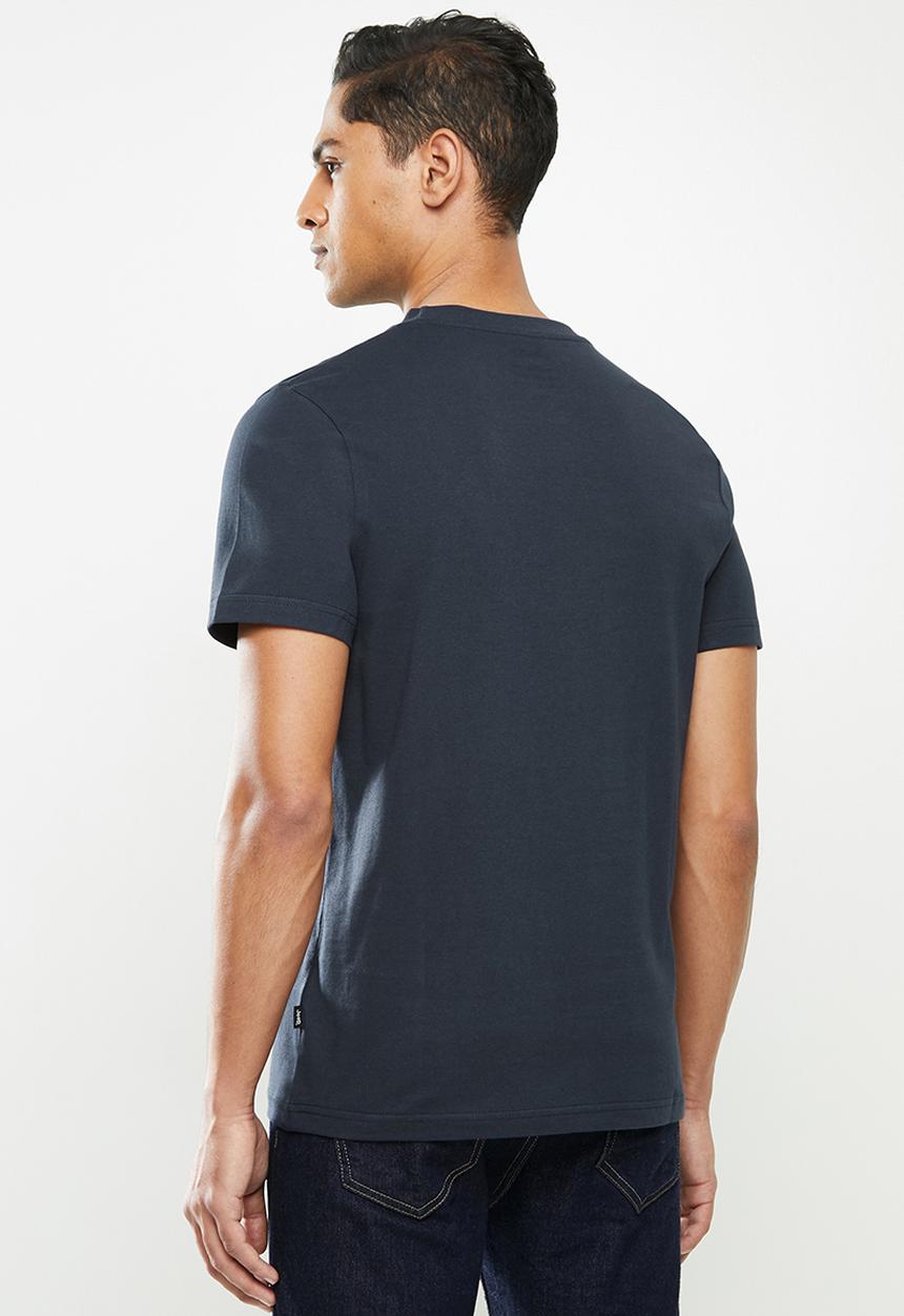 JEEP - Ashton short sleeve logo tee - navy