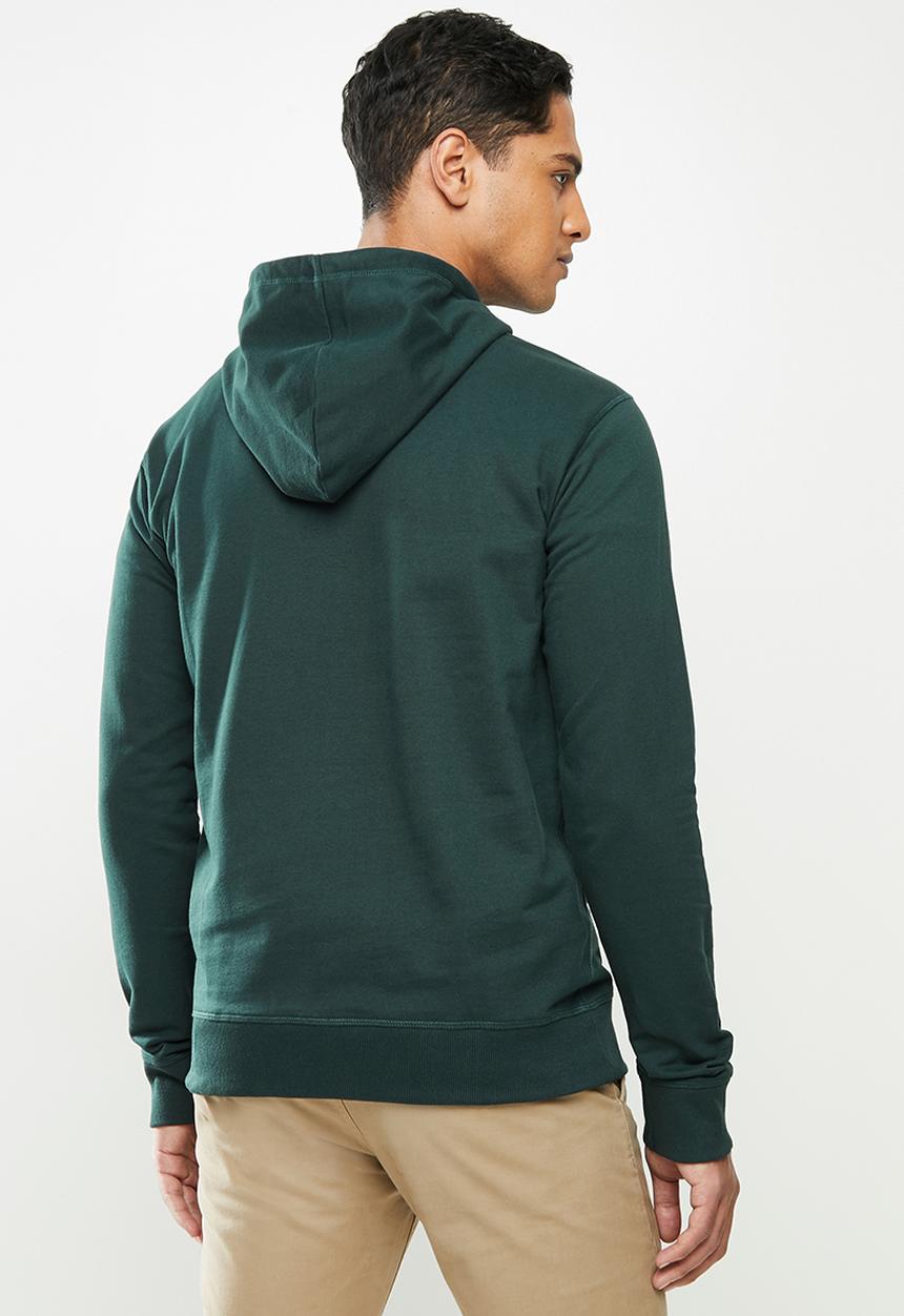 JEEP - Lennox logo hooded pullover - green