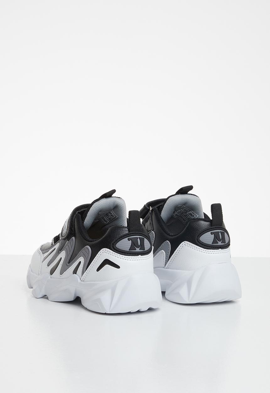 Pop Candy - Colour blocked sneakers - white & black