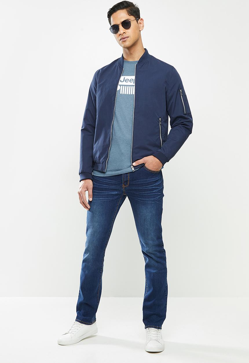 JEEP - Pablo core straight leg jeans - blue