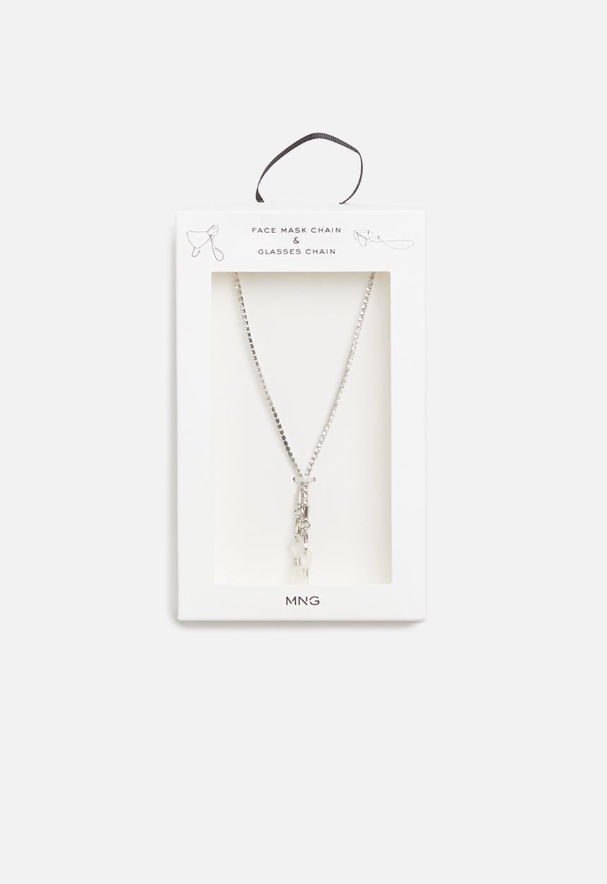 MANGO - Partym sunglasses necklace - silver