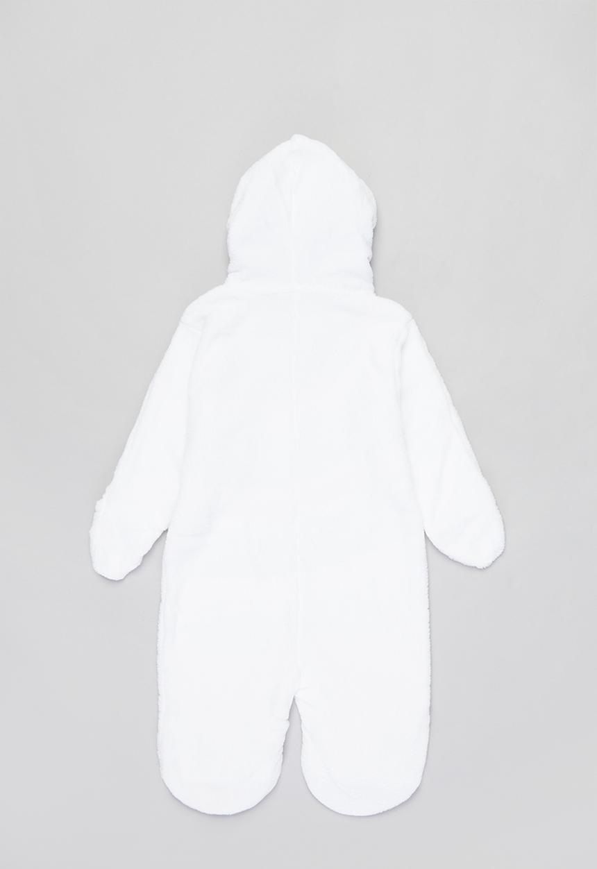 Pop Candy - Hooded sleepsuit - white
