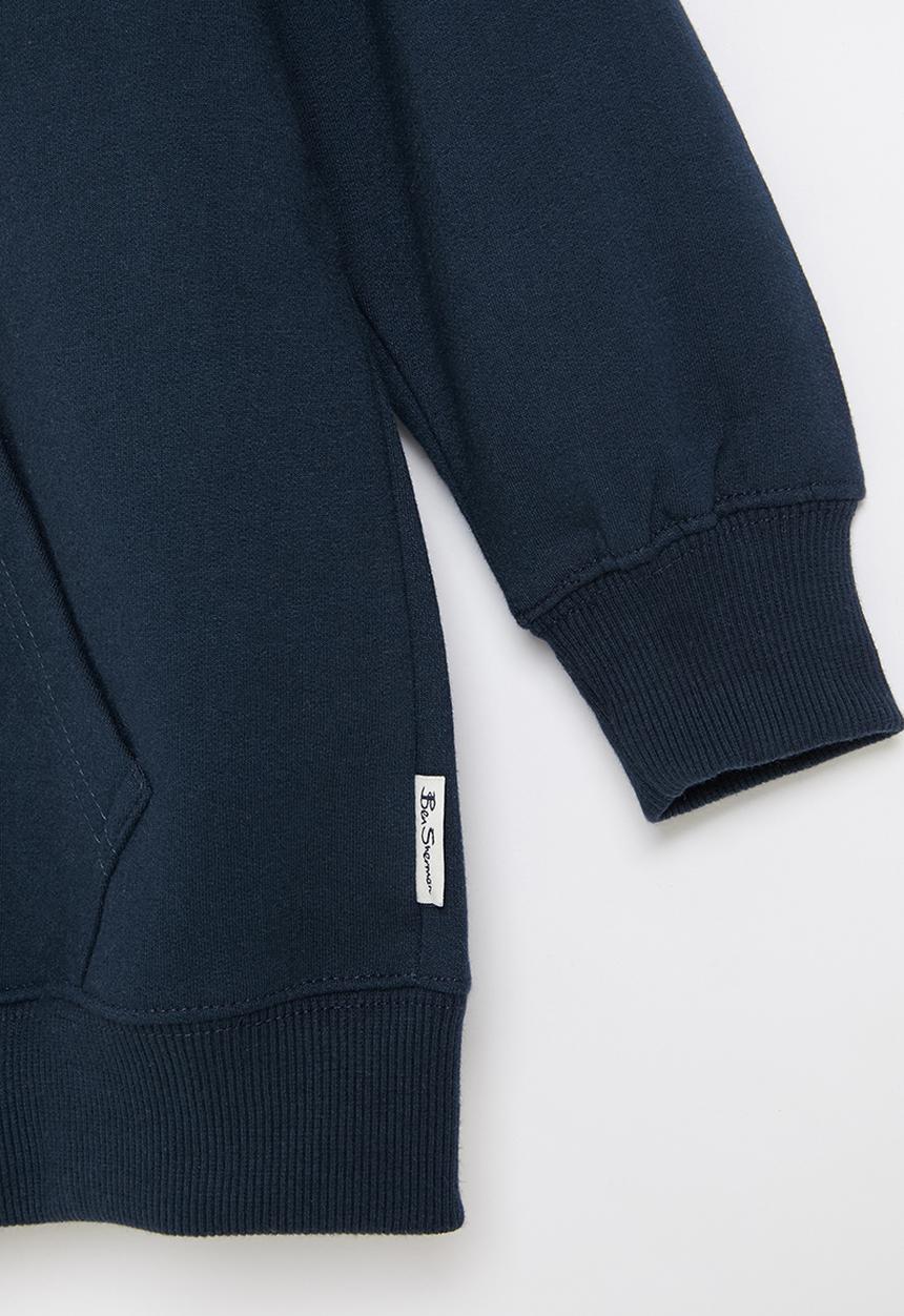 Ben Sherman - Boys b zip through hoodie - navy