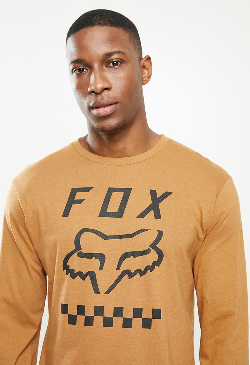 Fox - Never in doubt long sleeve top - bronze
