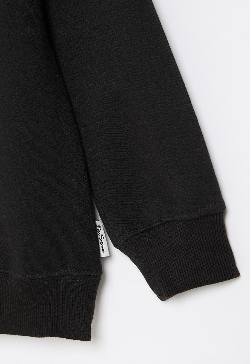 Ben Sherman - Boys target crew - black