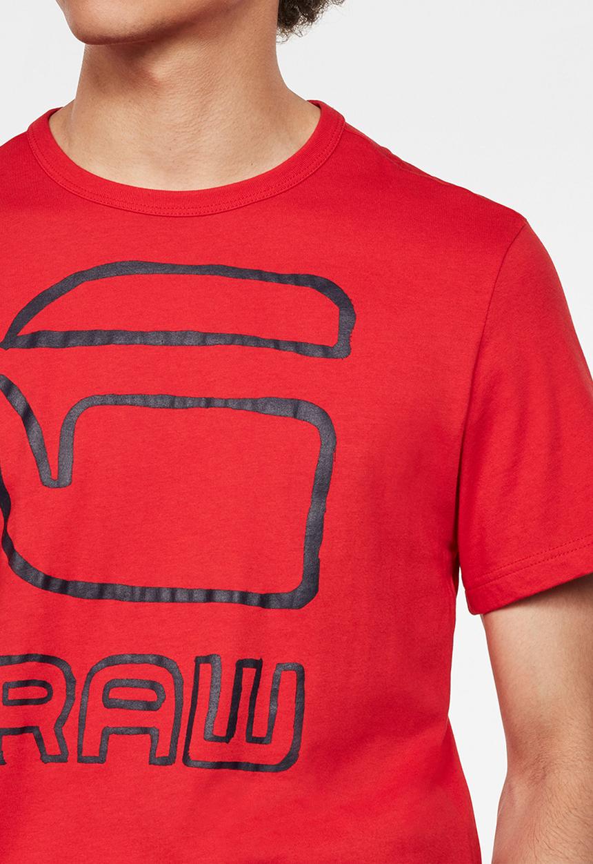 G-STAR - Graphic graw straight r t s\s - flame