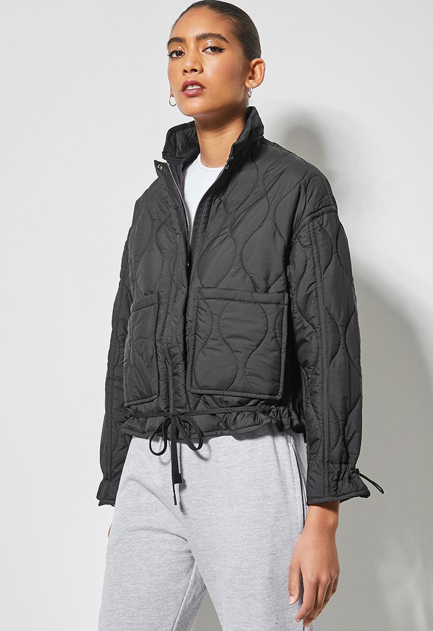 Superbalist - Quilted puffer - black