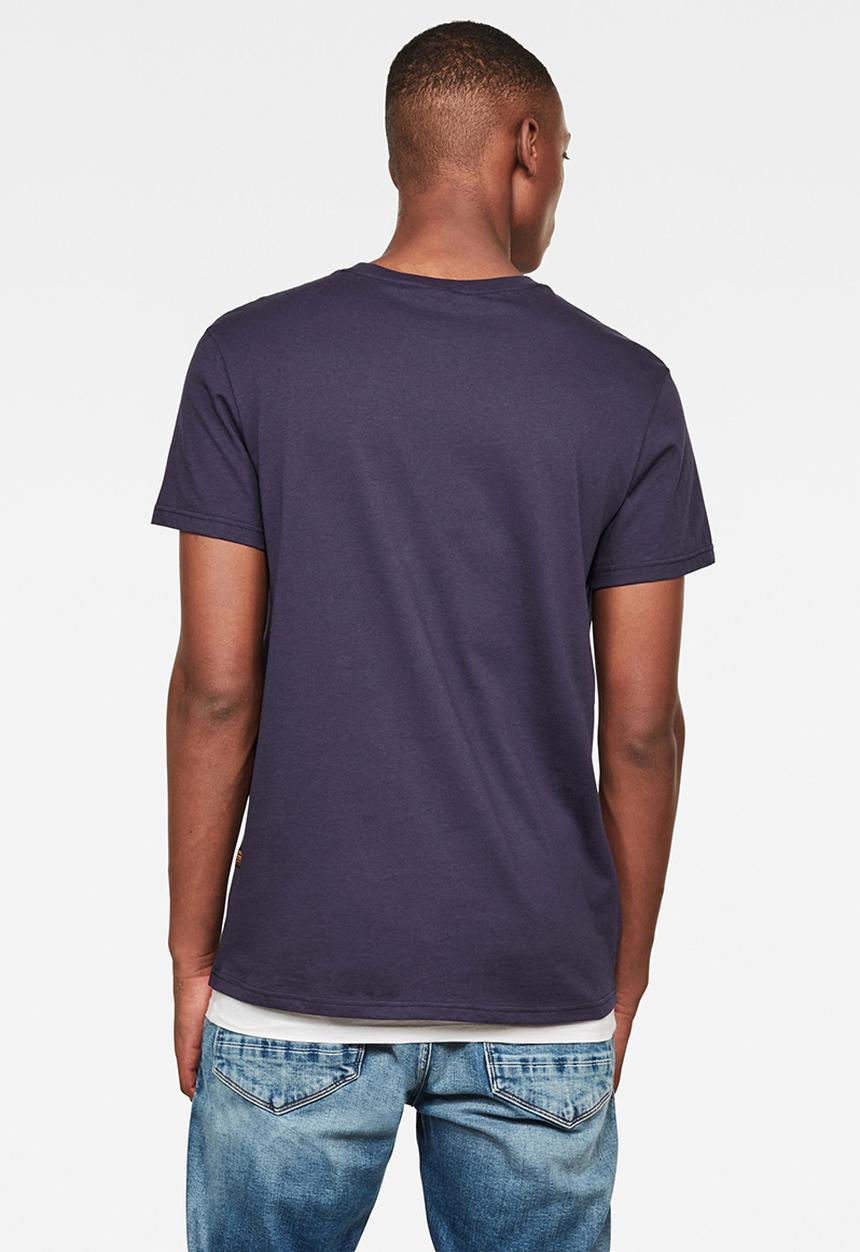 G-STAR - Cube logo r t s\s - sartho blue