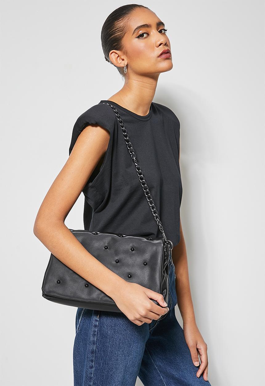 Superbalist - Studded crossbody bag - black