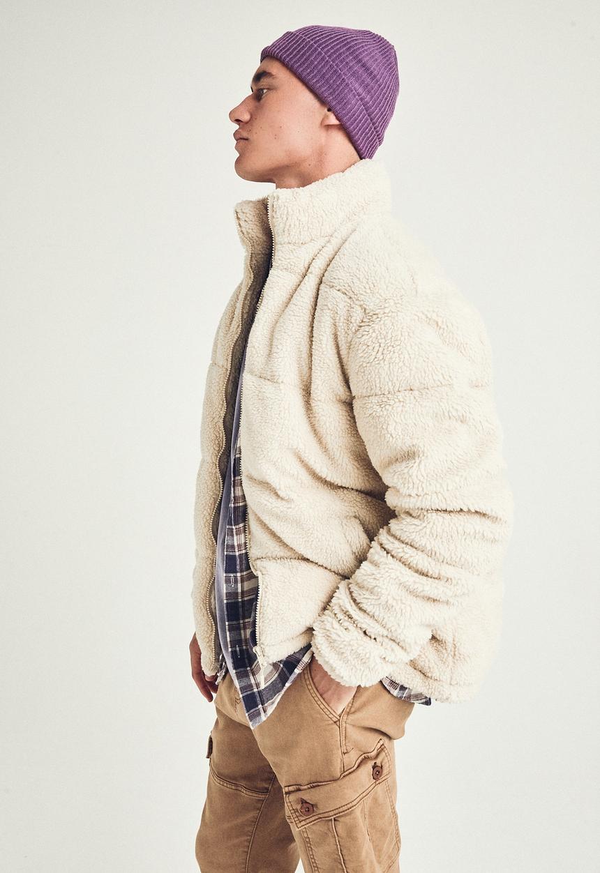 Cotton On - Teddy puffer - off white