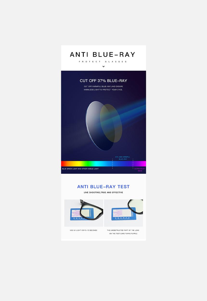 Workable Brand - Chicago blue light glasses - clear
