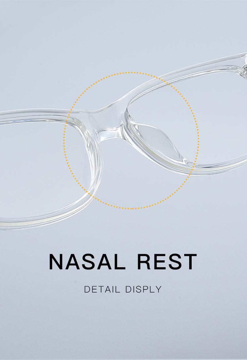 Workable Brand - Detroit blue light glasses - clear