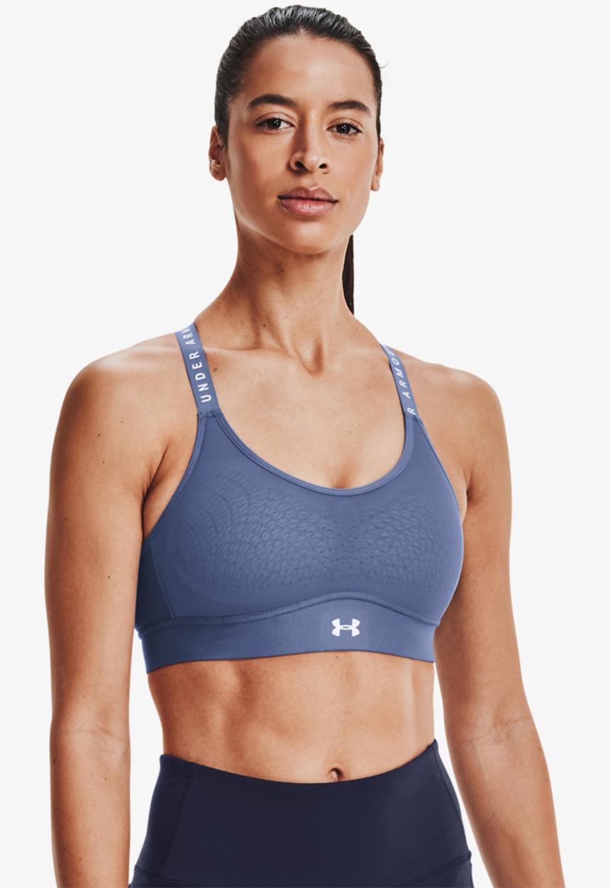 Under Armour - Infinity mid impact bra - blue