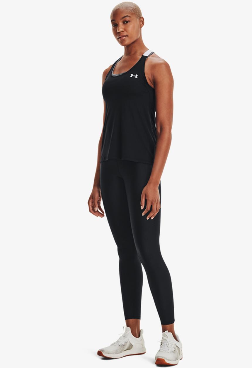 Under Armour - Hg armour double strap tank - black