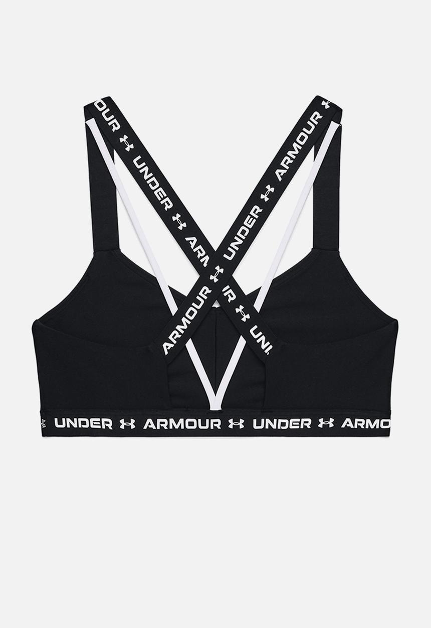 Under Armour - Crossback low impact bra - black