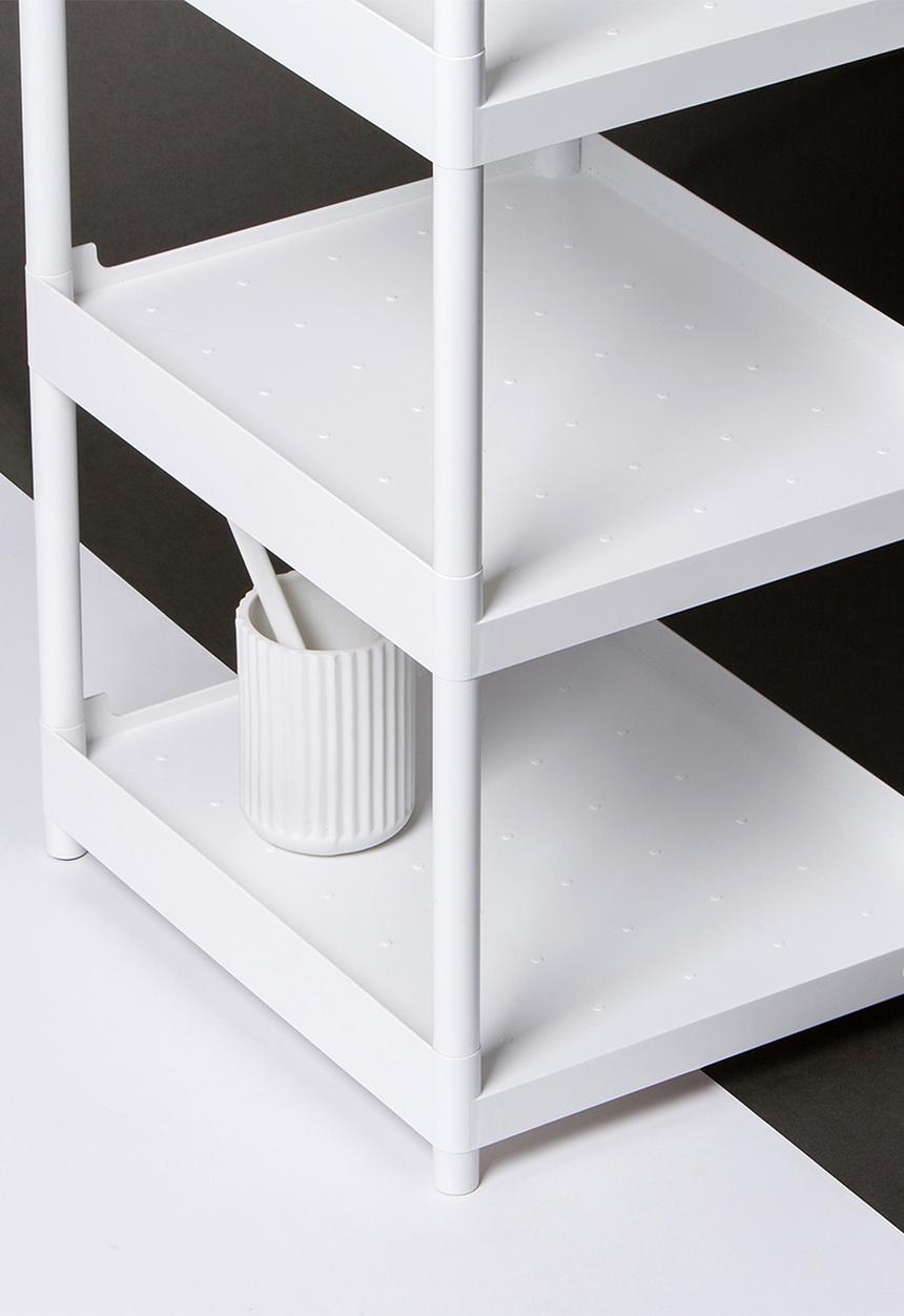 Litem - Myroom multipurpose rack - white