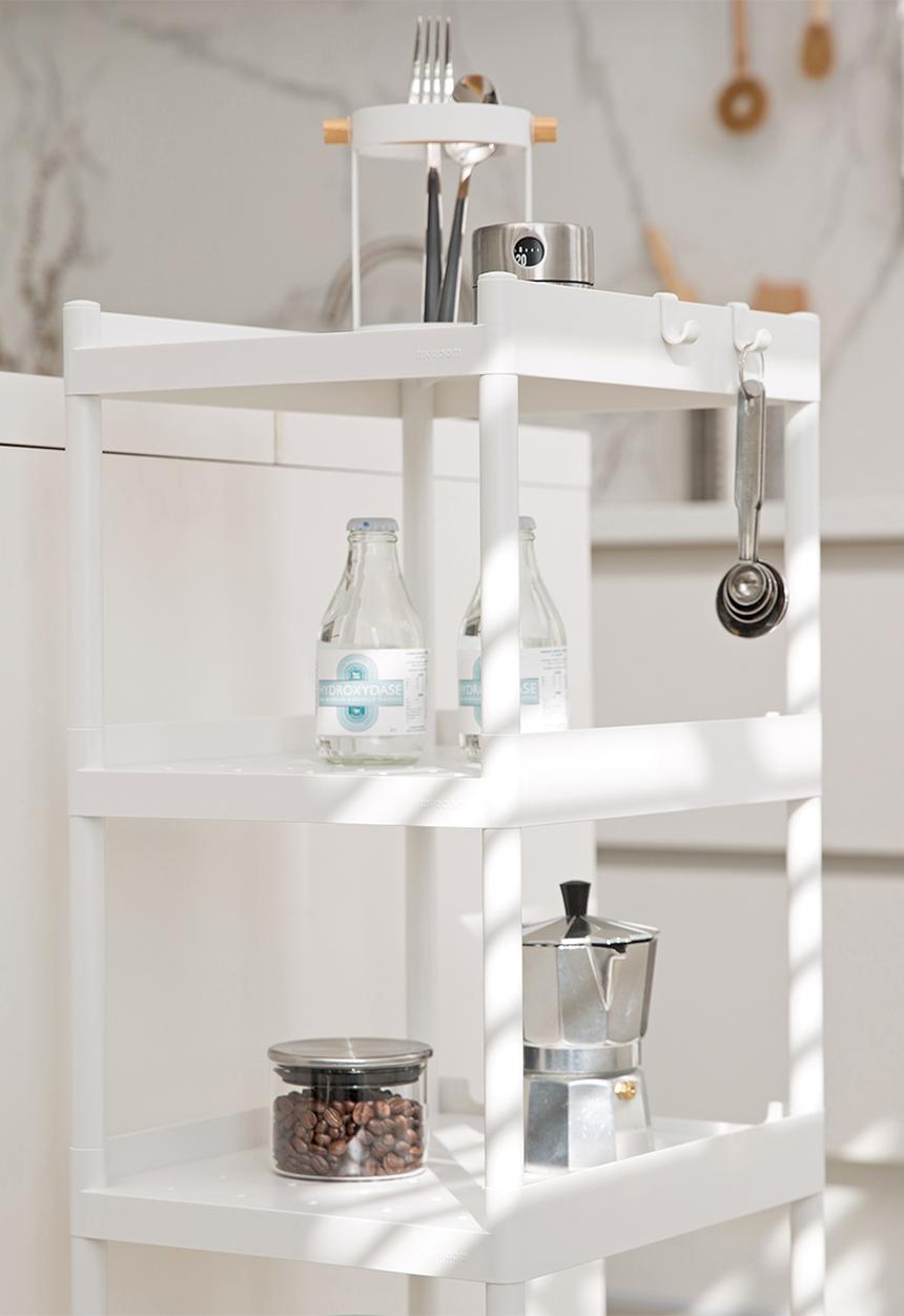 Litem - Myroom multipurpose rack - white