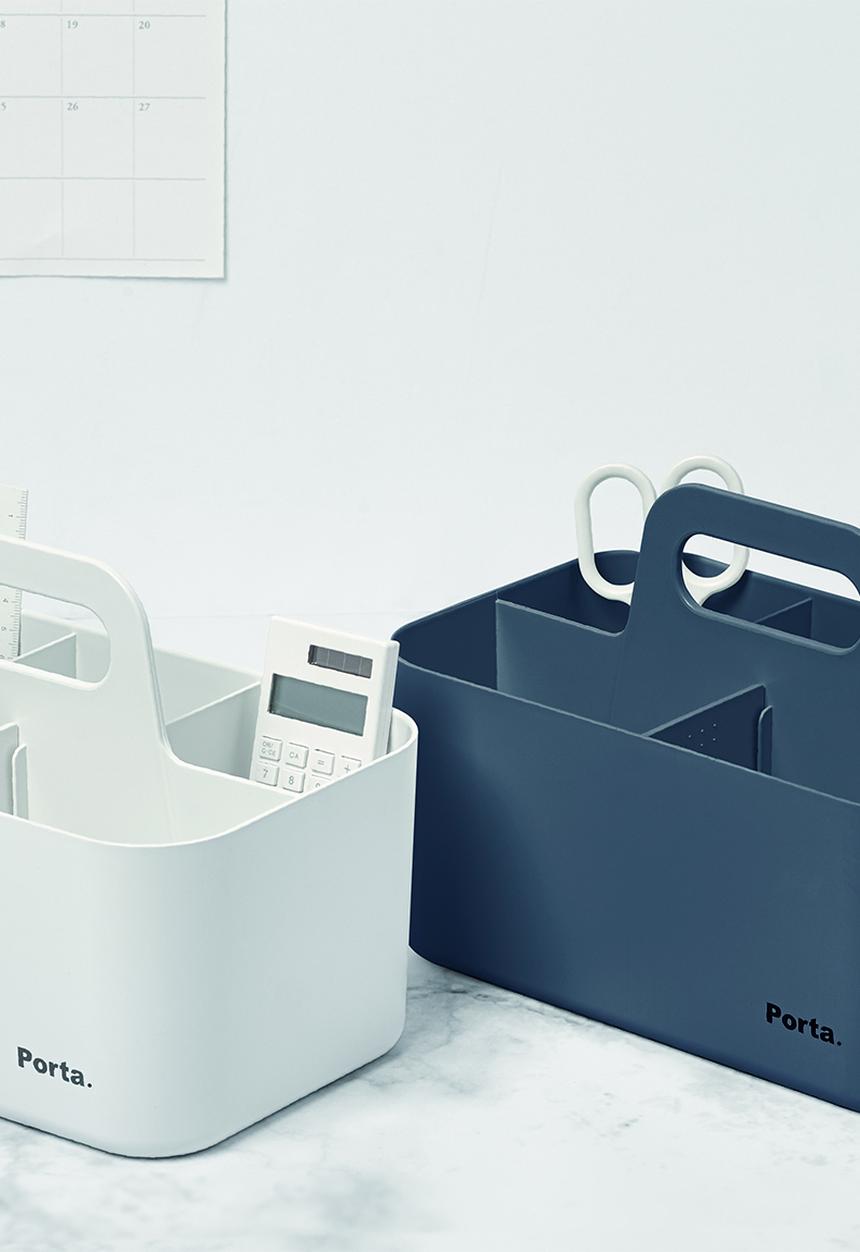 Litem - Porta compact storage holder - grey