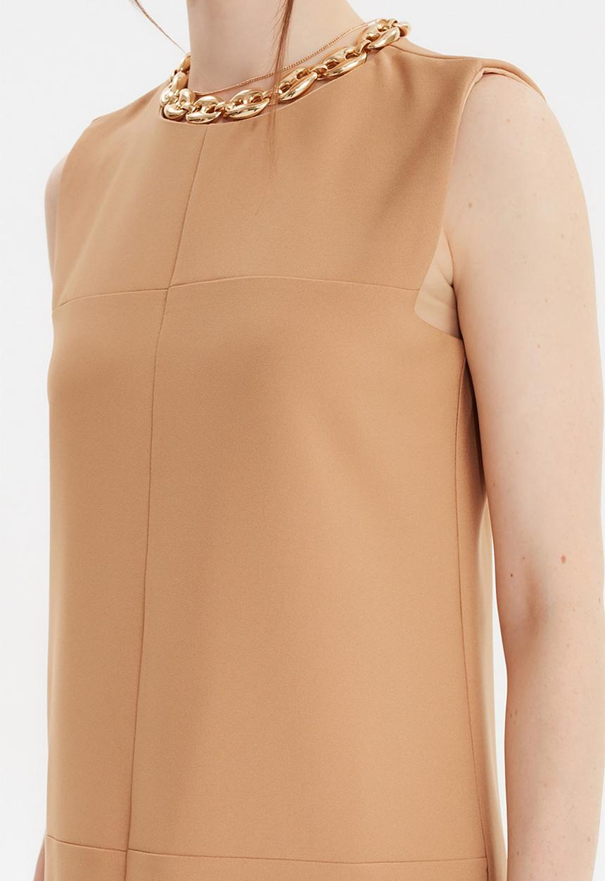 Trendyol - Basic dress - camel
