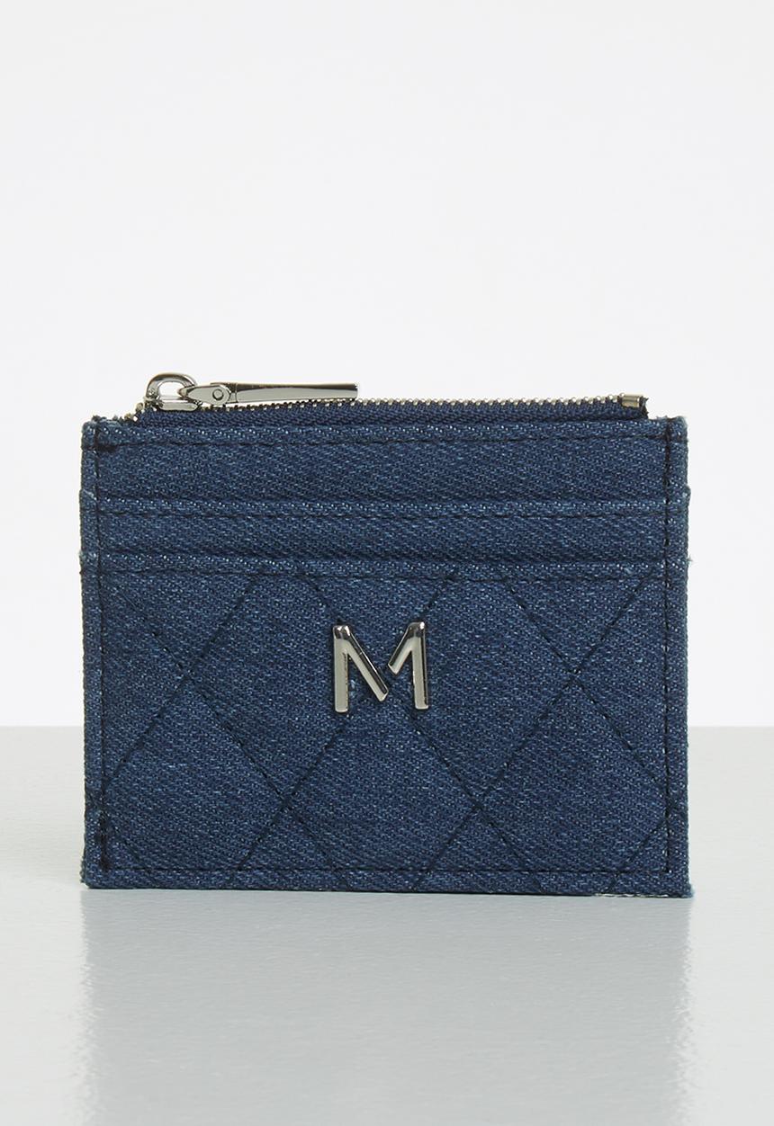 MANGO - Pernille card holder - navy 