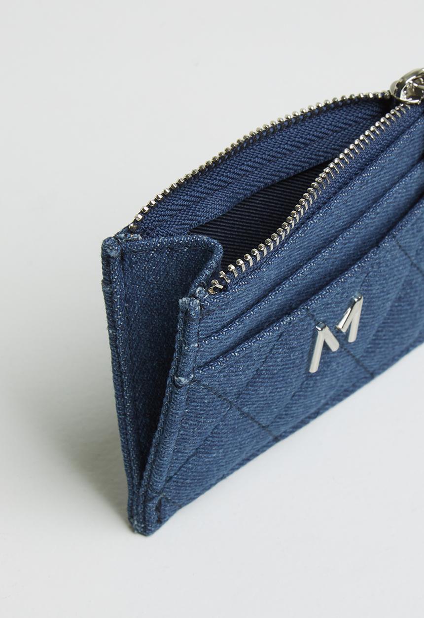 MANGO - Pernille card holder - navy 