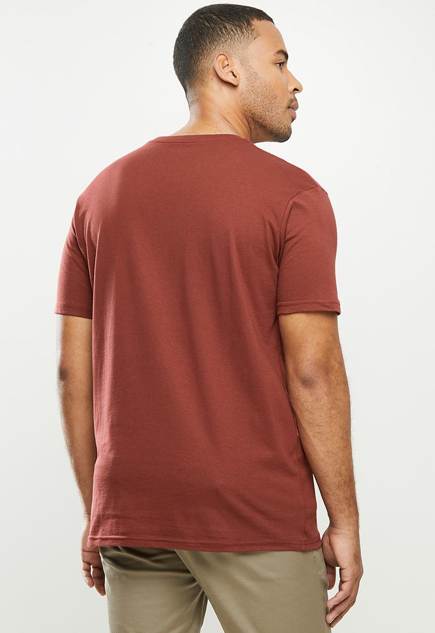 Billabong  - Coast to coast tee - burgundy