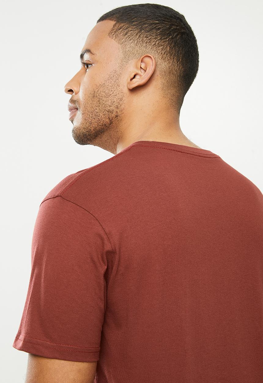Billabong  - Coast to coast tee - burgundy