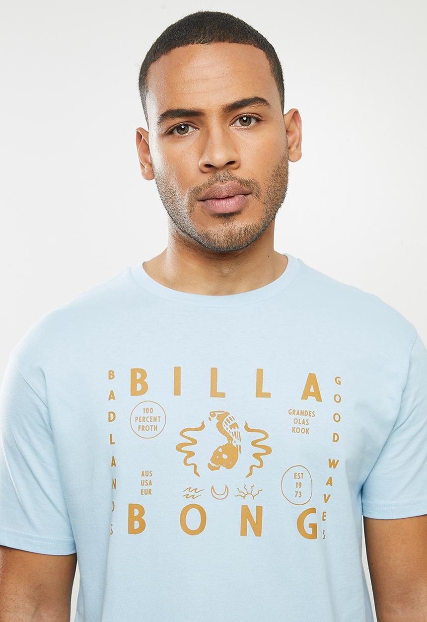 Billabong  - Badlands short sleeve tee - blue