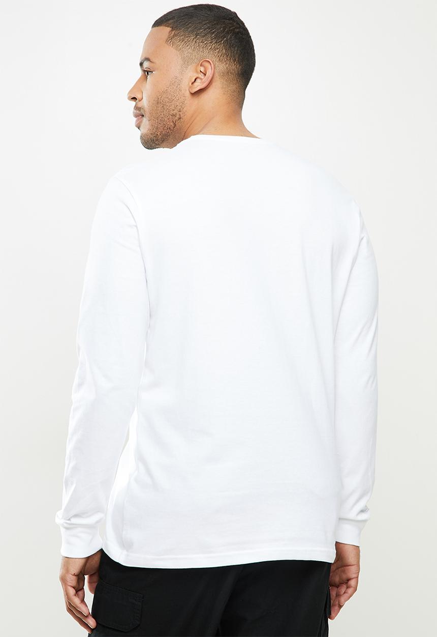 RVCA - All out rvca long sleeve - white
