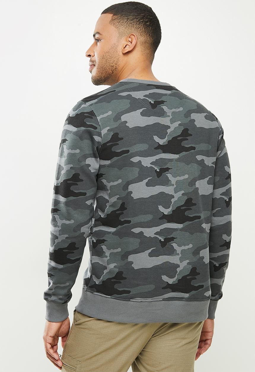RVCA - Kane crew - grey