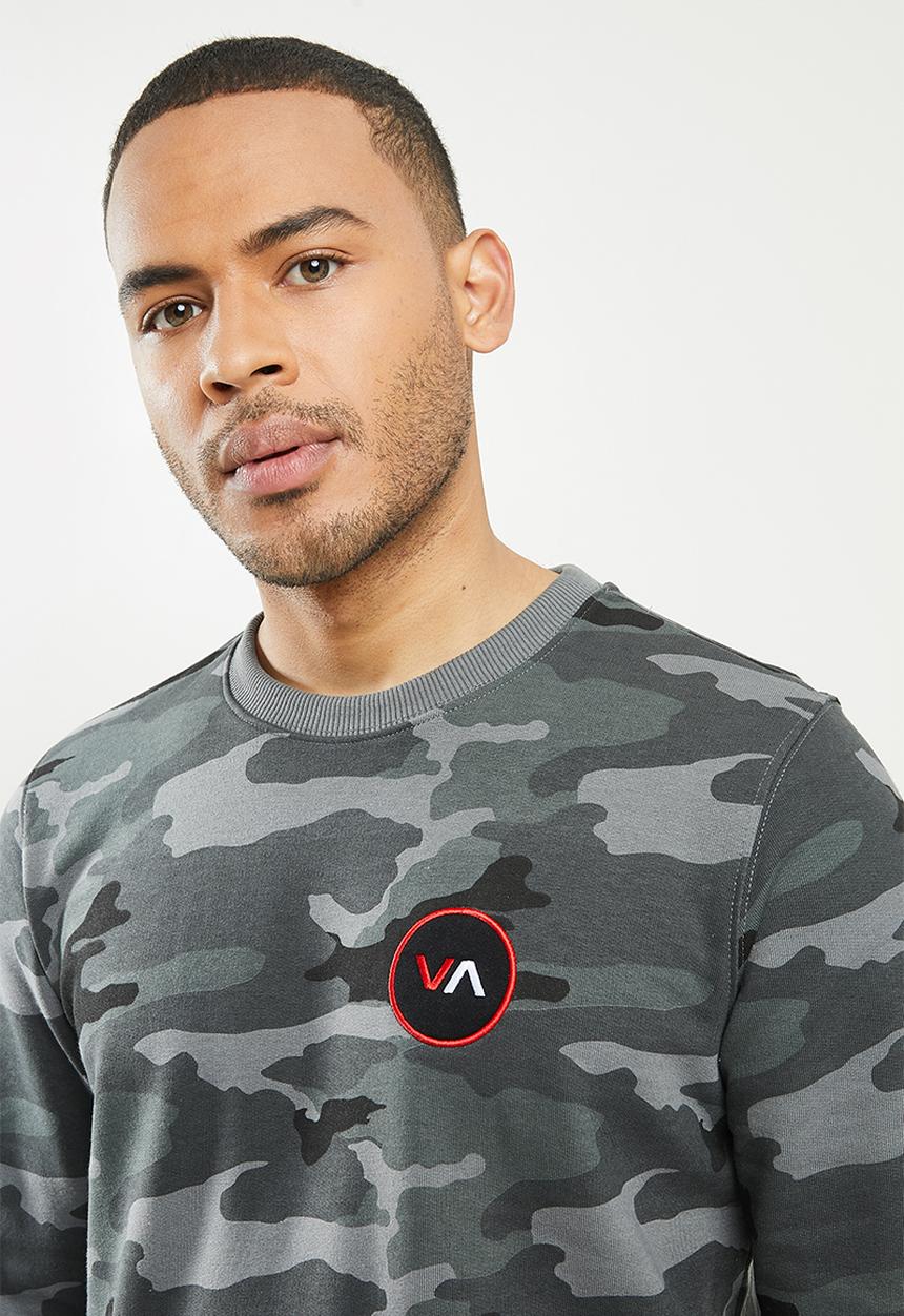 RVCA - Kane crew - grey