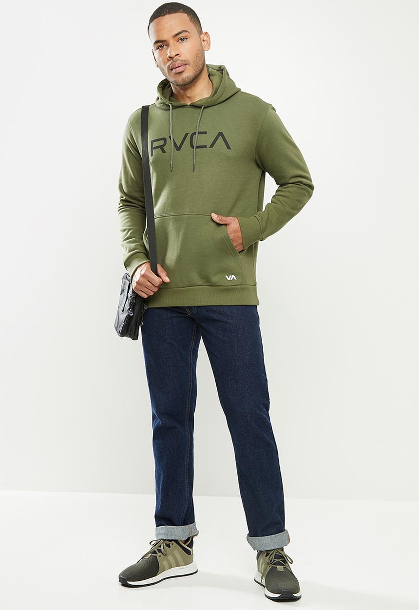 RVCA - Big rvca hoodie - olive