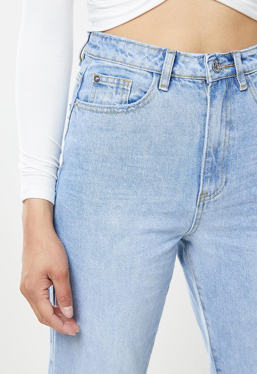 Missguided - Riot mom jeans - blue